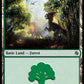 (073) Magic The Gathering Jumpstart Single: Forest (V.4)  Land