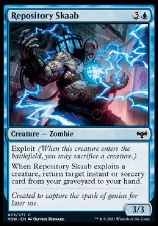 (073) Magic The Gathering Innistrad: Crimson Vow Single: Repository Skaab  Common