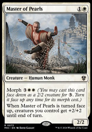 (073) Magic The Gathering Commander: Murders at Karlov Manor Single: Master of Pearls  Rare
