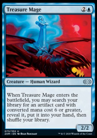 (073/332) Magic The Gathering Double Masters Single: Treasure Mage  Uncommon