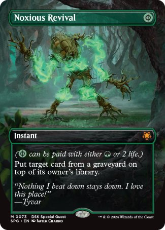(073) Magic The Gathering Special Guests Single: Noxious Revival  Mythic