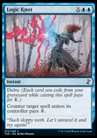 (073/289) Magic The Gathering Time Spiral Remastered Single: Logic Knot  Common