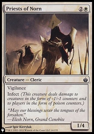 (016) Magic The Gathering The List Single: Priests of Norn  Common