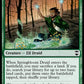 (074) Magic The Gathering Commander: Kaldheim Single: Springbloom Druid  Common