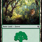 (074) Magic The Gathering Jumpstart Single: Forest (V.5) Holo Land