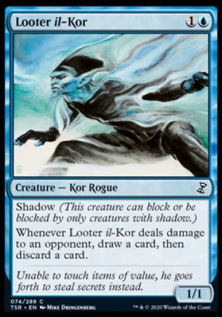 (074/289) Magic The Gathering Time Spiral Remastered Single: Looter il-Kor Holo Common