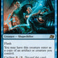 (074) Magic The Gathering Aetherdrift Single: Waxen Shapethief Holo Rare
