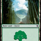 (075) Magic The Gathering Jumpstart Single: Forest (V.6)  Land