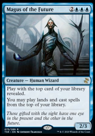 (075/289) Magic The Gathering Time Spiral Remastered Single: Magus of the Future  Rare