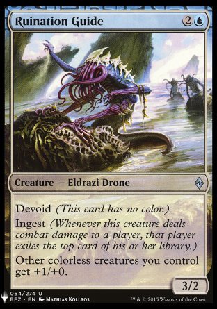 (064) Magic The Gathering The List Single: Ruination Guide  Uncommon