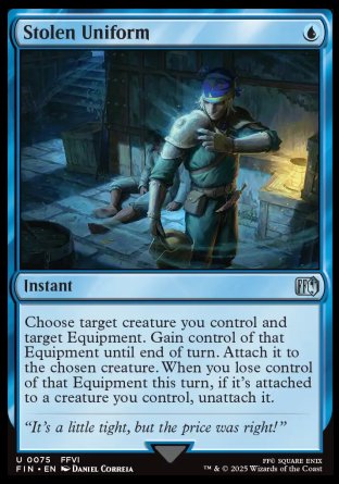 (075) Magic The Gathering Magic: The Gathering - FINAL FANTASY Single: Stolen Uniform  Uncommon