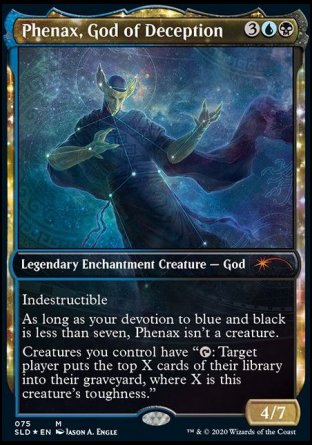 (075) Magic The Gathering Secret Lair Drop Series Single: Phenax, God of Deception Holo Mythic