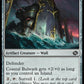 (076) Magic The Gathering The Brothers' War Single: Coastal Bulwark Holo Common