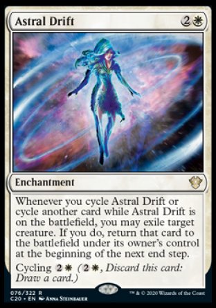 (076/322) Magic The Gathering Commander: Ikoria Single: Astral Drift  Rare