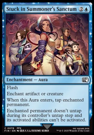 (076) Magic The Gathering Magic: The Gathering - FINAL FANTASY Single: Stuck in Summoner's Sanctum  Common