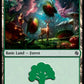 (076) Magic The Gathering Jumpstart Single: Forest (V.7)  Land