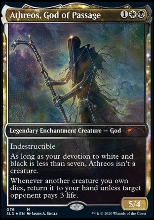 (076) Magic The Gathering Secret Lair Drop Series Single: Athreos, God of Passage  Mythic