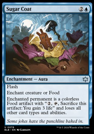 (076) Magic The Gathering Bloomburrow Single: Sugar Coat  Uncommon