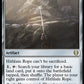 (076) Magic The Gathering Commander: The Lord of the Rings: Tales of Middle-earth Single: Hithlain Rope  Rare