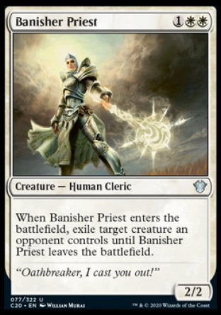 (077/322) Magic The Gathering Commander: Ikoria Single: Banisher Priest  Uncommon