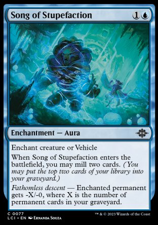 (077) Magic The Gathering The Lost Caverns of Ixalan Single: Song of Stupefaction  Common