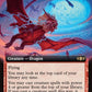 (078) Magic The Gathering Commander: Tarkir: Dragonstorm: Extras Single: Thundermane Dragon  Rare