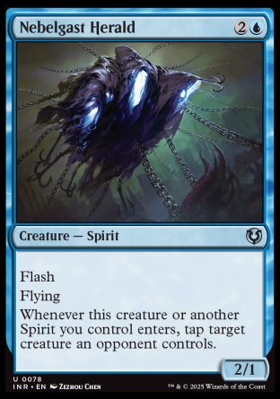 (078) Magic The Gathering Innistrad Remastered Single: Nebelgast Herald  Uncommon