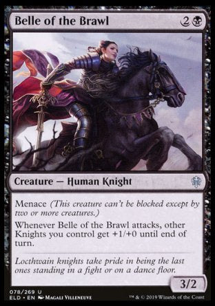 (078/269) Magic The Gathering Throne of Eldraine Single: Belle of the Brawl  Uncommon