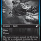 (079) Magic The Gathering Innistrad: Double Feature Single: Stormrider Spirit  Common