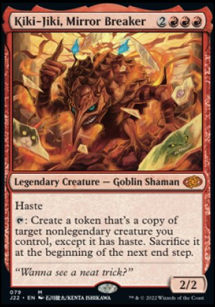 (079) Magic The Gathering Jumpstart 2022 Single: Kiki-Jiki, Mirror Breaker  Mythic