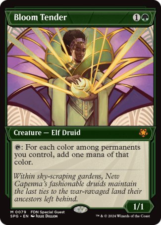 (079) Magic The Gathering Special Guests Single: Bloom Tender  Mythic