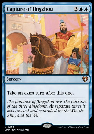 (079) Magic The Gathering Commander Masters Single: Capture of Jingzhou  Mythic