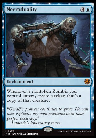 (079) Magic The Gathering Innistrad Remastered Single: Necroduality  Mythic