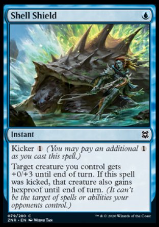 (079/280) Magic The Gathering Zendikar Rising Single: Shell Shield  Common