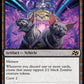 (080) Magic The Gathering Aetherdrift Single: Cryptcaller Chariot Holo Rare