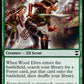 (080) Magic The Gathering Commander: Kaldheim Single: Wood Elves  Common