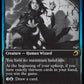 (081) Magic The Gathering Innistrad: Double Feature Single: Triskaidekaphile Holo Rare
