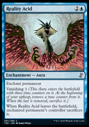 (081/289) Magic The Gathering Time Spiral Remastered Single: Reality Acid  Common