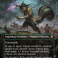 (082) Magic The Gathering Commander: Bloomburrow: Extras Single: Chatterfang, Squirrel General (V.1)  Mythic