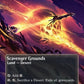 (082) Magic The Gathering Stellar Sights Single: Scavenger Grounds (V.2)  Rare
