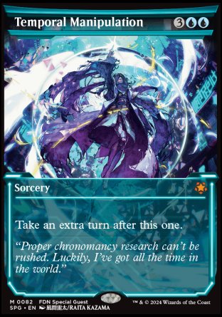 (082) Magic The Gathering Special Guests Single: Temporal Manipulation  Mythic