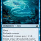 (083) Magic The Gathering Commander: Adventures in the Forgotten Realms Single: Eel Umbra  Common