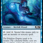(083) Magic The Gathering Core 2021 Single: Vodalian Arcanist  Common