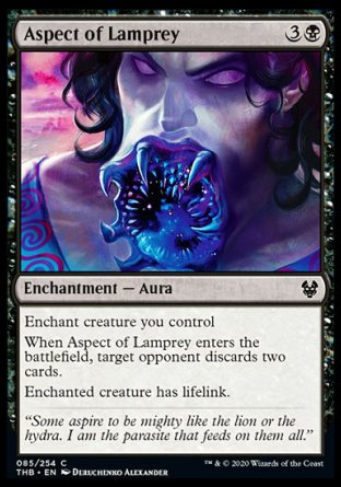 (083/254) Magic The Gathering Theros Beyond Death Single: Agonizing Remorse Holo Uncommon