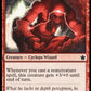 (083) Magic The Gathering Magic: The Gathering Foundations Single: Crackling Cyclops Holo Common
