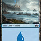 (084) Magic The Gathering Foundations Jumpstart Single: Island (V.1)  Land