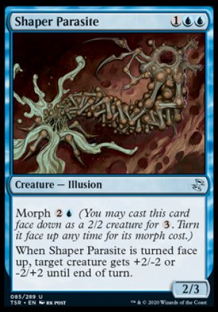 (085/289) Magic The Gathering Time Spiral Remastered Single: Shaper Parasite  Uncommon