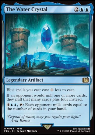 (085) Magic The Gathering Magic: The Gathering - FINAL FANTASY Single: The Water Crystal Holo Rare