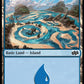 (085) Magic The Gathering Foundations Jumpstart Single: Island (V.2)  Land