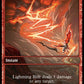 (085) Magic The Gathering Secret Lair Drop Series Single: Lightning Bolt (V.3) Holo Rare
